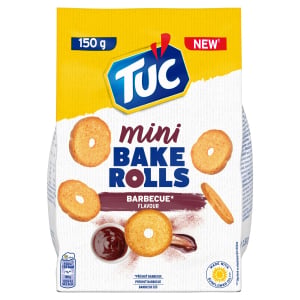 Tuc Mini Bake Rolls barbecue ízű 150 g