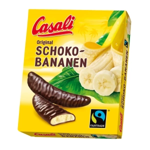Casali habosított banánkrém csokoládéba mártva 150 g