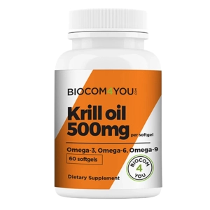 Biocom Krill Olaj Kapszula 500 mg - 60 db